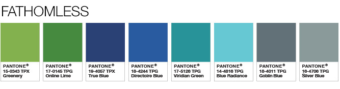 PANTONE2017年代色 15-0343 Greenery (草木绿)